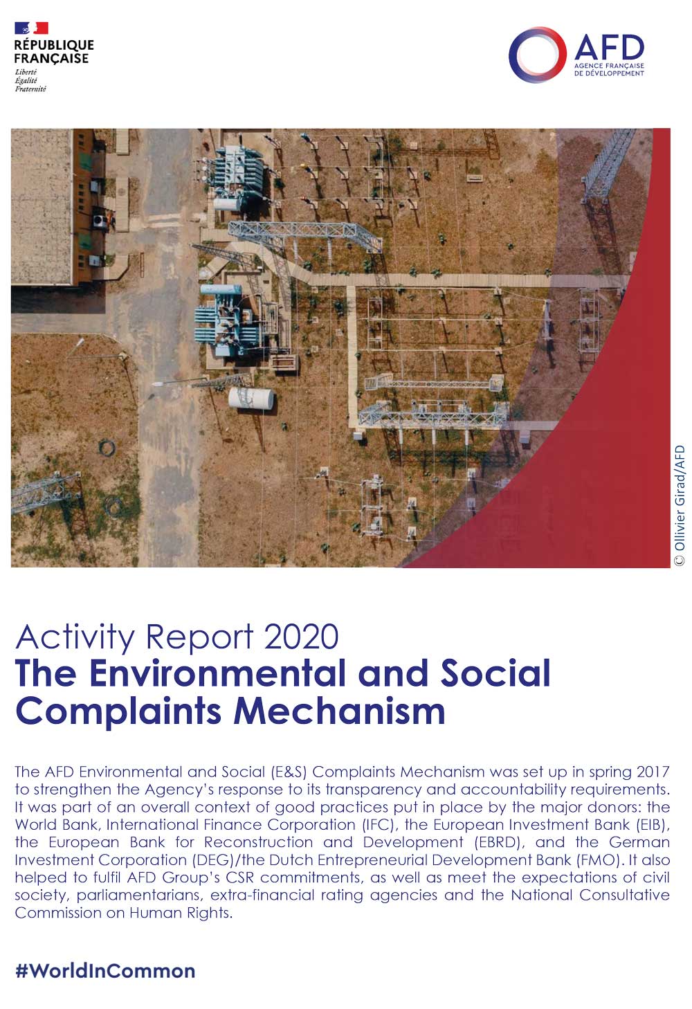 The Environmental and Social Complaints Mechanism - 2020 Activity Report