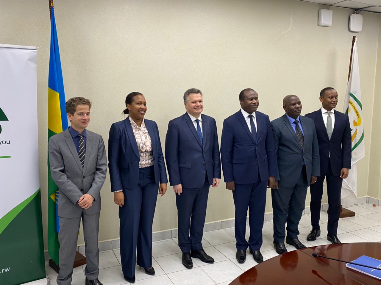 Signature AFD BRD au siège du ministère des Finances Rwandais