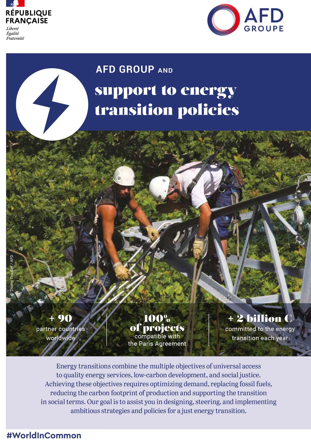 AFD Group and Support to Energy Transition Policies