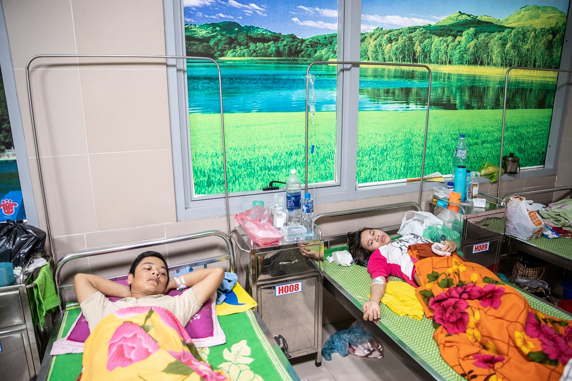Hopital victimes impact changement climatique Asie AFD Thailande