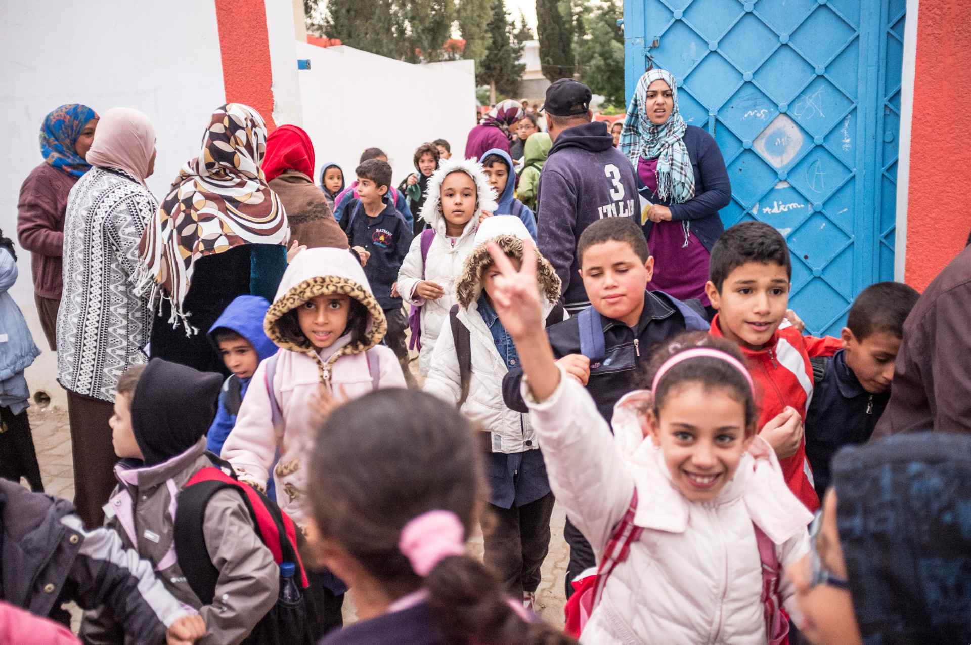 In Tunisia, the lack of clean running water is becoming one of the main reasons for school dropout