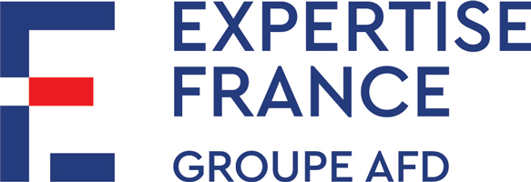 Logo Expertise France - groupe AFD