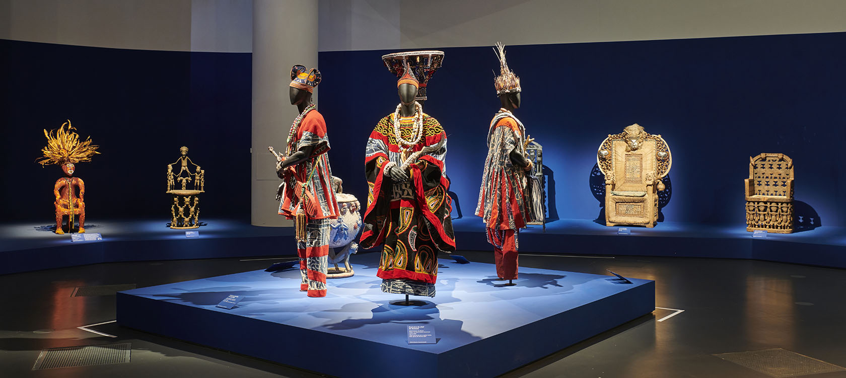 Quai Branly l’exposition la route des chefferies Cameroun.