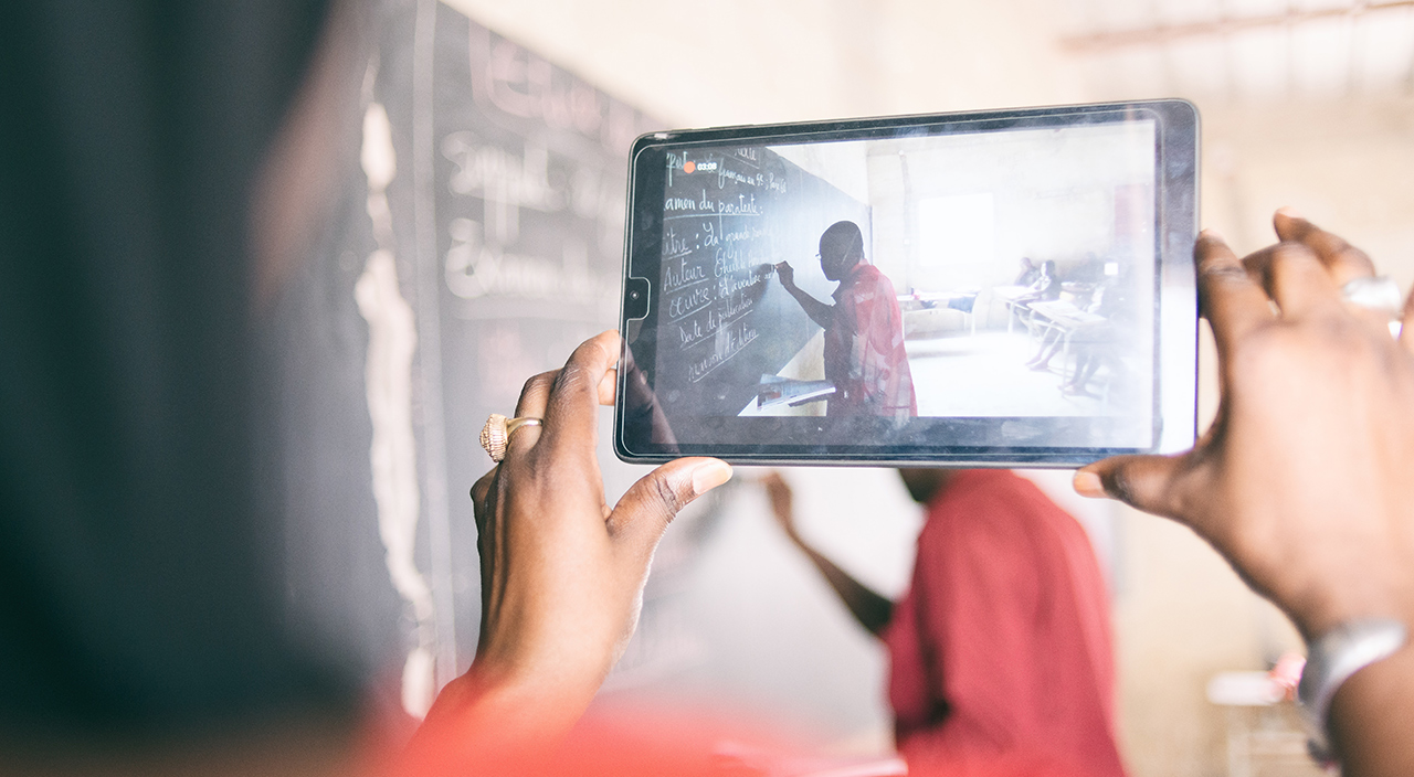 Sénégal, Dakar, éducation, tablette, Andrianjafy