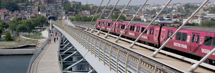 Infrastructures durables Turquie métro pont