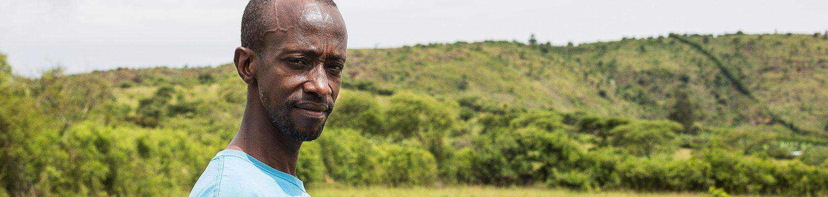 homme, agriculture, Ouganda