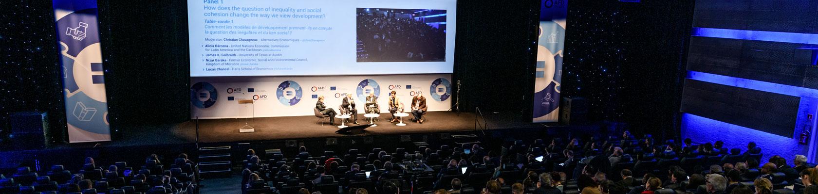 Conferência desigualdades AFD 2018, pesquisa na AFD