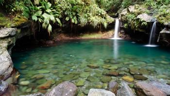 Guadeloupe, Bassin paradis chutes du Carbet - CC-BY-SA 4.0 Sylvain JORIS