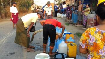 Myanmar water in times of deprivation