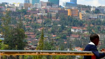 Vista de Kigali, Ruanda