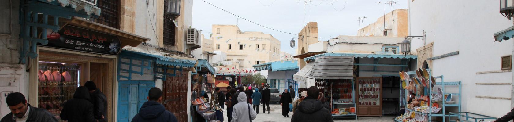 rue, ville Tunisie