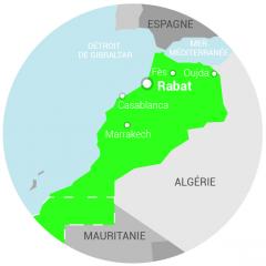 Carte Maroc