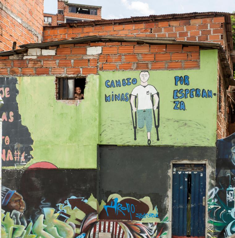 Graffitis, Medellín, Colombia