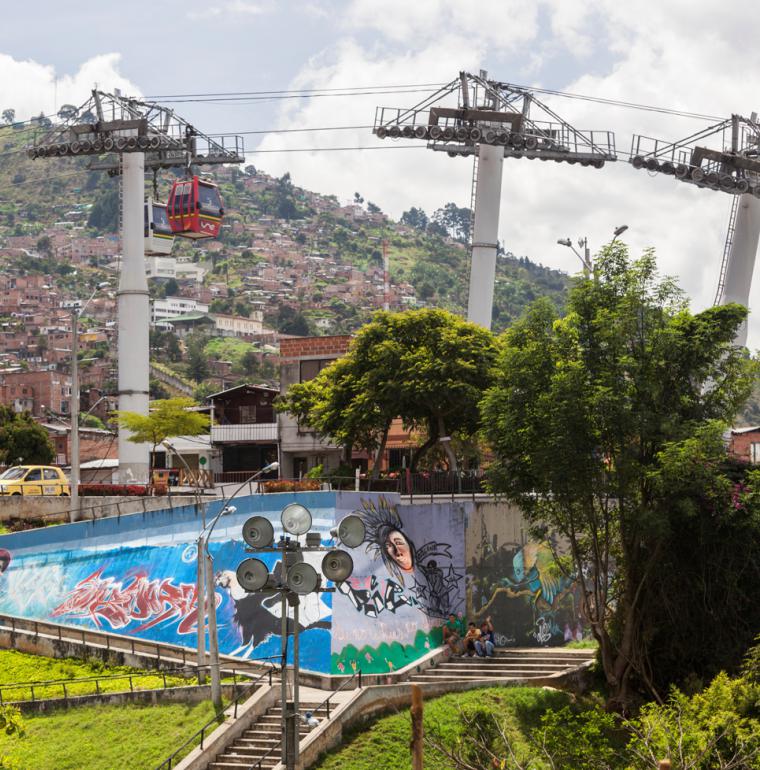 Medellín Metrocable  Colombia