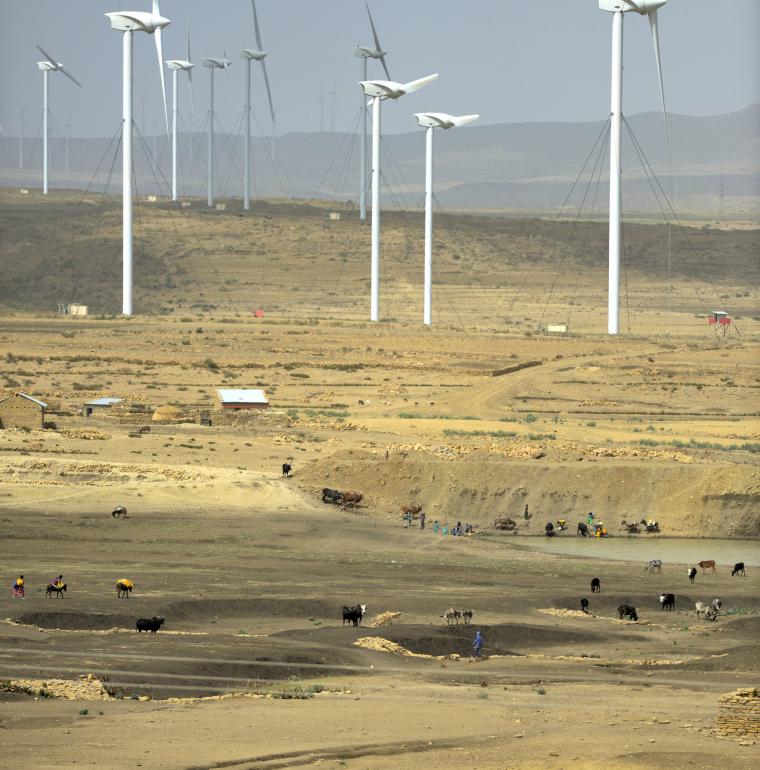 Ethiopia wind farm Ashegoda