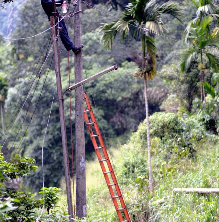 Sri Lanka Raccordement électrique en milieu rural