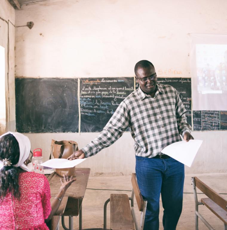 Reinforcing education and vocational training, Burkina Faso