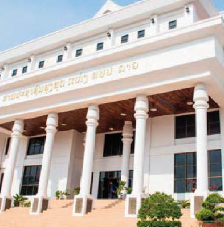 Courthouse in Laos