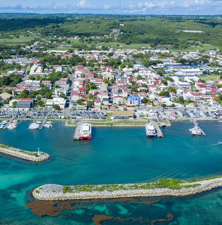port de Marie Galante Guadeloupe
