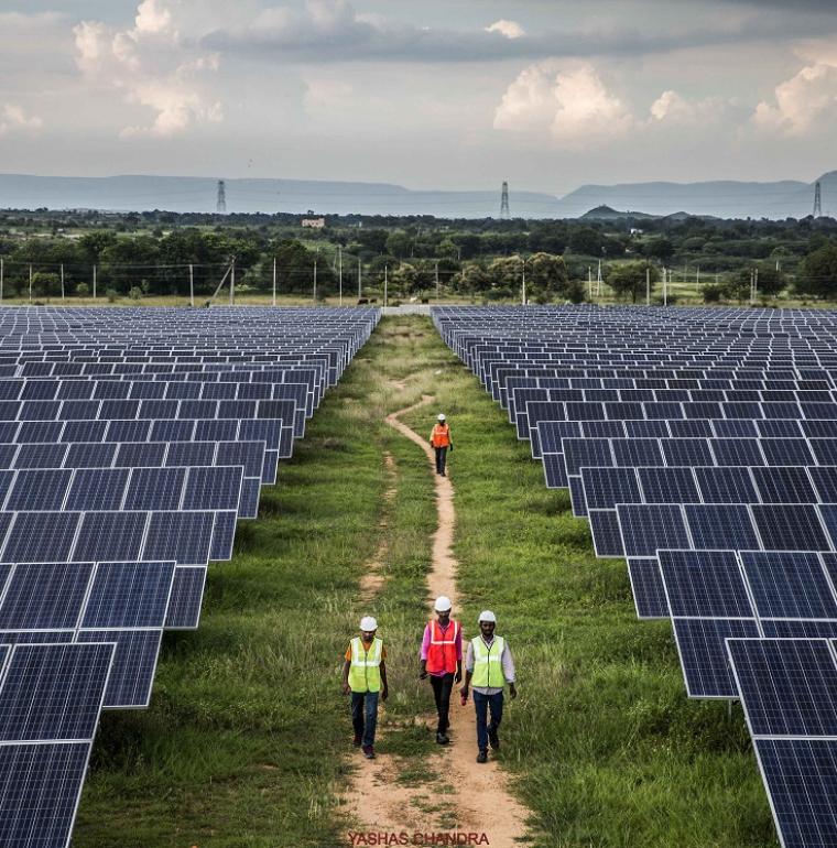 Solar park New Era; Rayachoti; Andhra. 