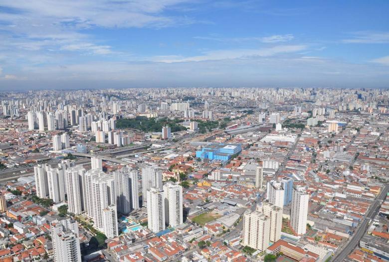 ville de Sao Paulo, immeubles, développement urbain, Brésil