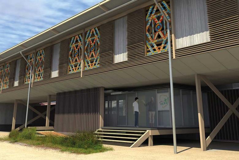 Projet de communauté thérapeutique à Awala, Guyane française, soutenu par l'AFD