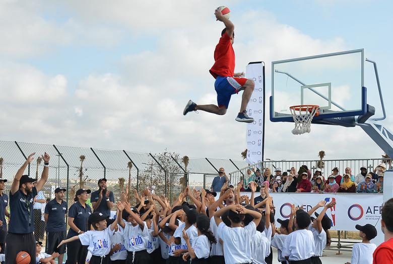 Morocco, NBA, youth, jump, dunk