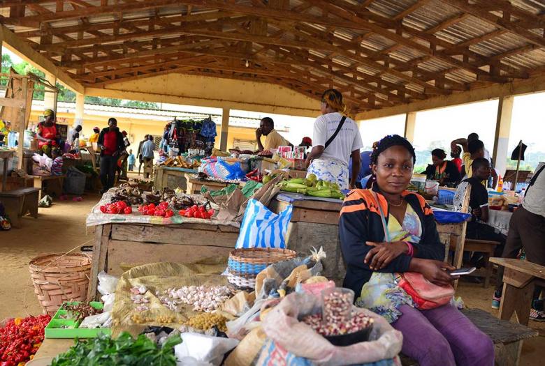 marché, Cameroun