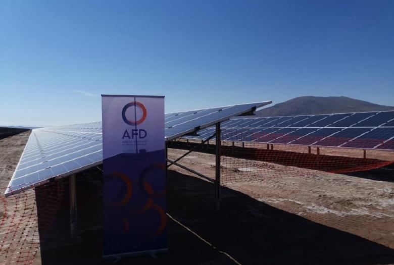 Bolivia solar power station 