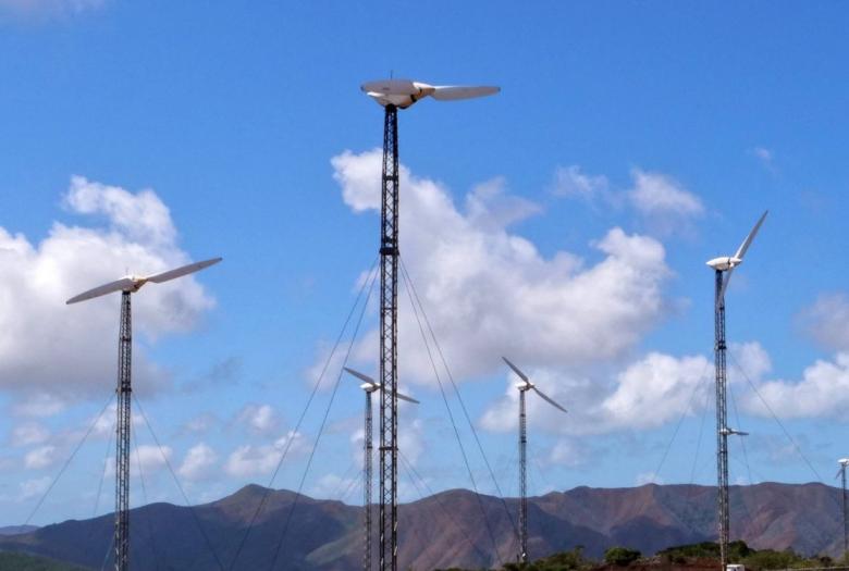 L’installation d’EOLE PRONY (tranches I & II) est l’une des installations « pionnières » du territoire dans le domaine éolien 