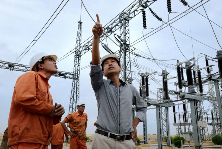 Production d'électricité au Vietnam