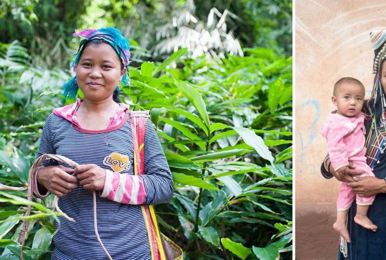 Femmes, projet Green, Laos