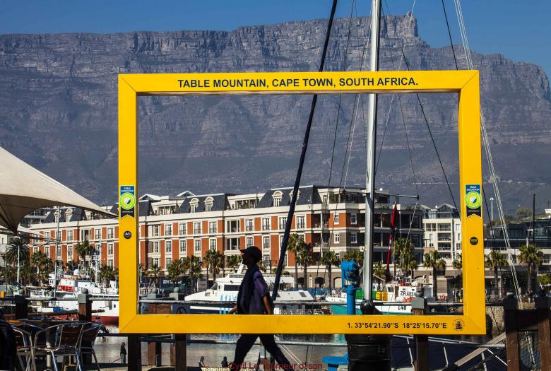 Cape Town, vue du quartier de Waterfront.