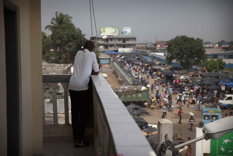 Vue urbaine à Abidjan