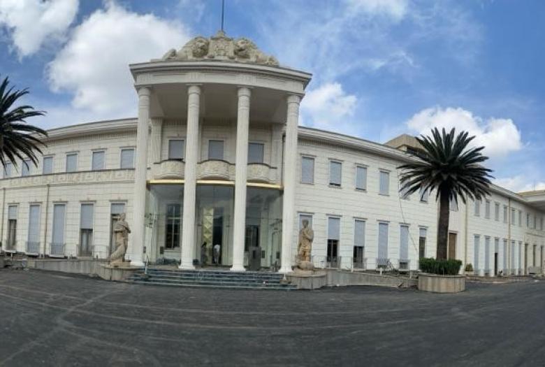 The AFD is helping to finance the restoration of the National Palace and its park, as well as the transformation of the site into a museum.