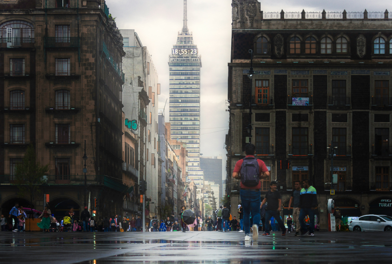 Dans la ville de Mexico.