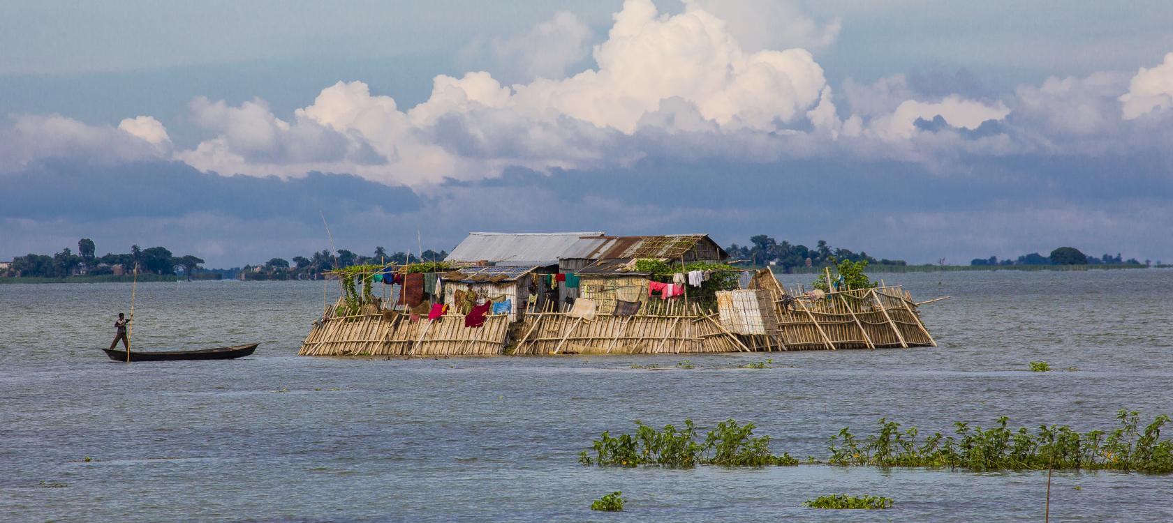 Shohila, Bangladesh, flood, island