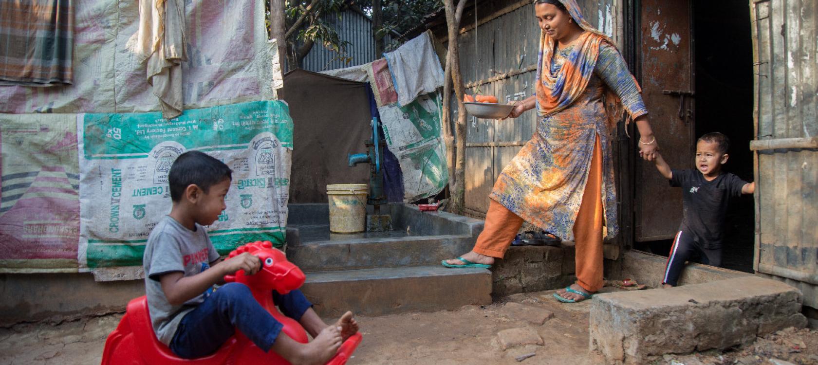 approvisionnement en eau au bangladesh