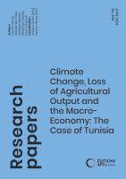 Climate Change, Loss of Agricultural Output and the Macro-Economy_couv1