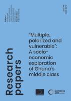 A socio-economic exploration of Ghana's middle class