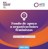 Infografía - Nuestra actividad a favor del Fondo de apoyo a organizaciones feministas 2020-2023