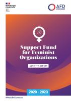 Support Fund for Feminist Organizations - Activity Report 2020-2023