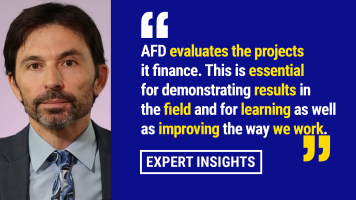 Evaluating projects: a key issue for the AFD