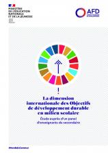 La dimension internationale des Objectifs de développement durable en milieu scolaire : étude auprès d’un panel d’enseignants du secondaire