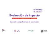 Evaluación de impacto - Infografías de los usos