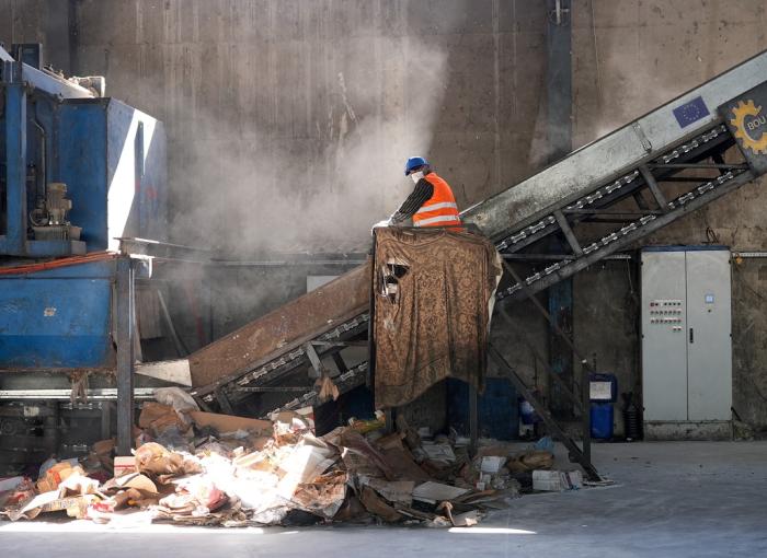 ligne de traitement des déchets ménagers zahlé