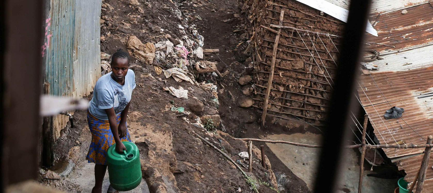 Improving the living conditions of slum residents in Kenya