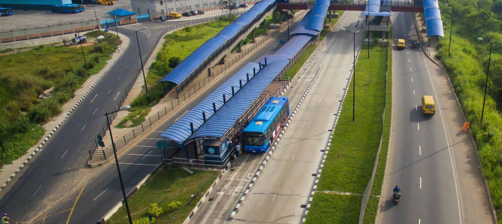 bus, Lagos, Nigeria, highway, transports, urban plan