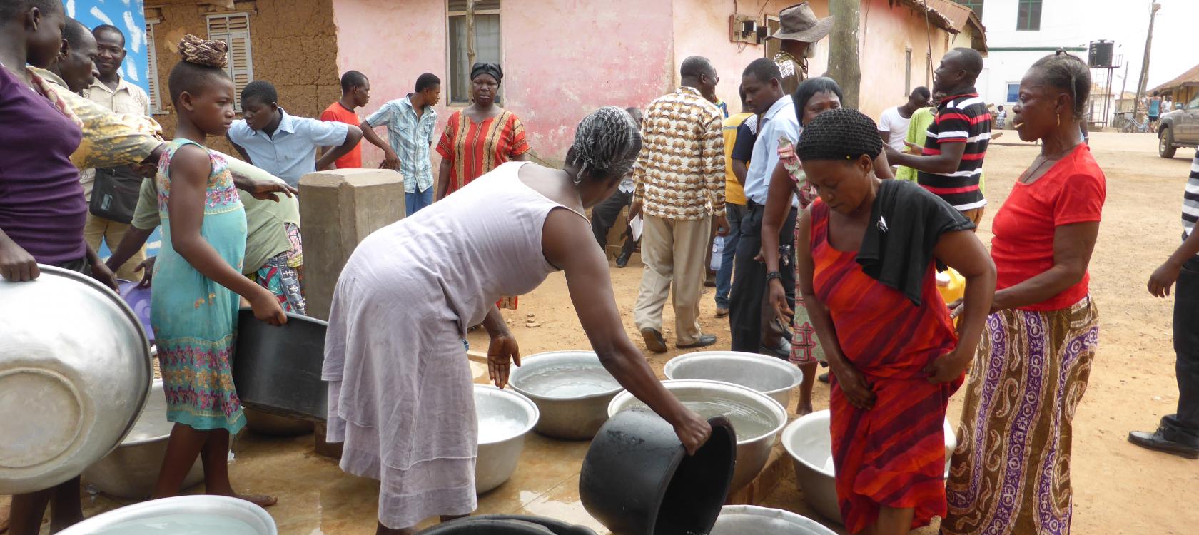 Un meilleur accès à l'eau potable et à l'assainissement en région Brong Ahafo