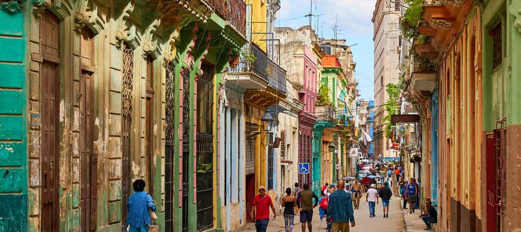 Havana street, Cuba